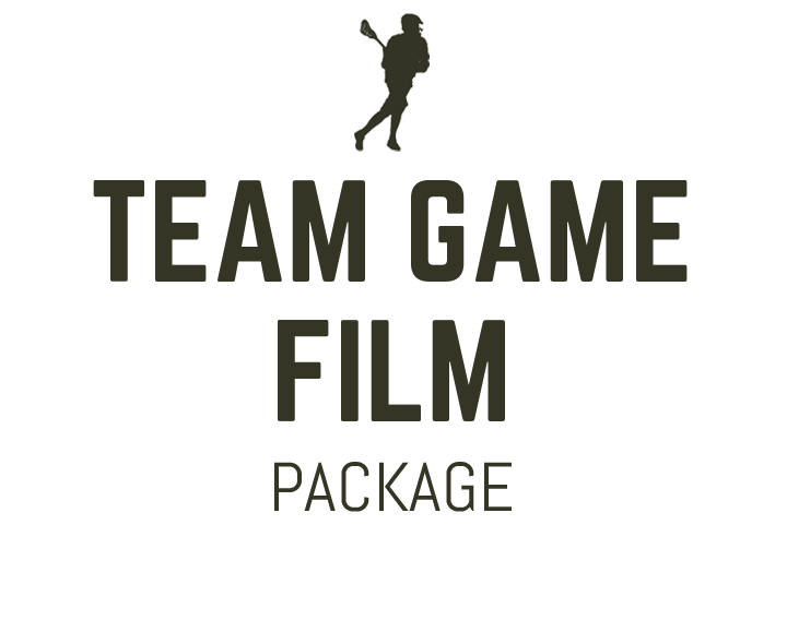 Boys Lacrosse Team Game Film Package